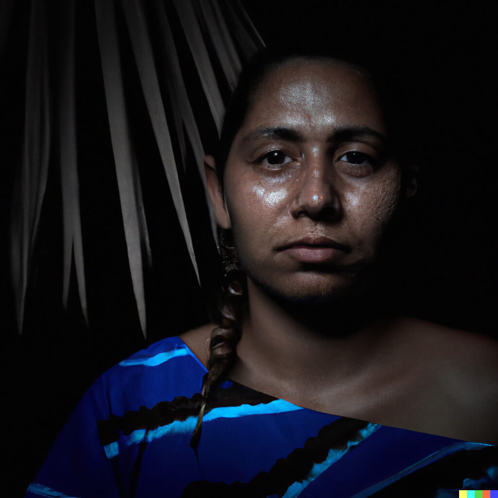Promt: photograph from Polynesia in the style of Steve Mccurry